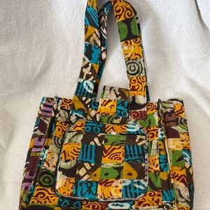 Colorful Patchwork Tote Bag